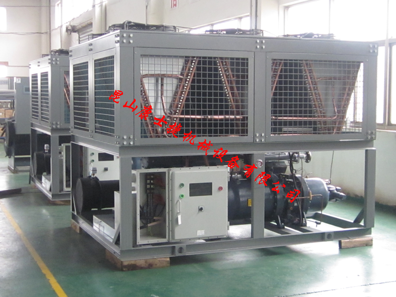 反应釜用风冷螺杆式防爆制冷机组
